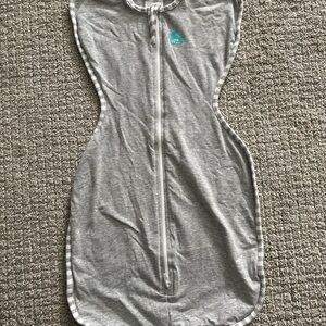 Love to Dream Gray Swaddle One Piece